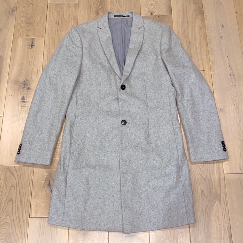Noak skinny fit wool coat